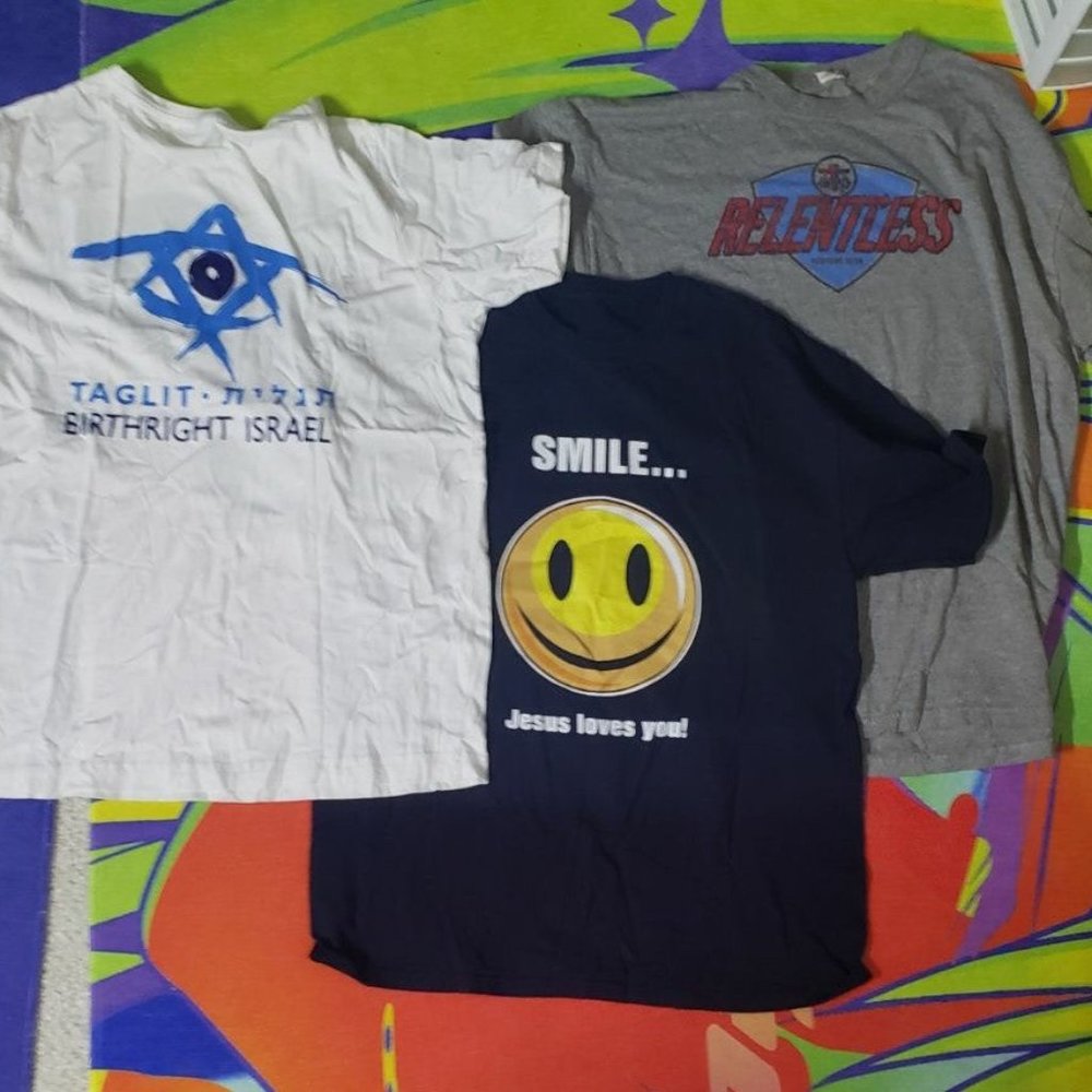 3 religious shirt bundle